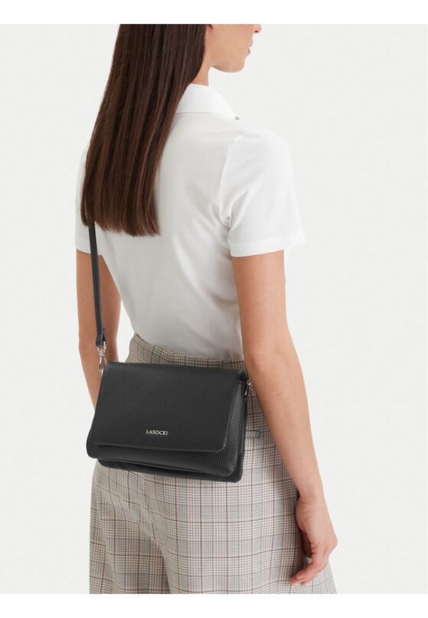 Lasocki Torebka CEO-LSK-X-003-07 Czarny. Kolor: czarny