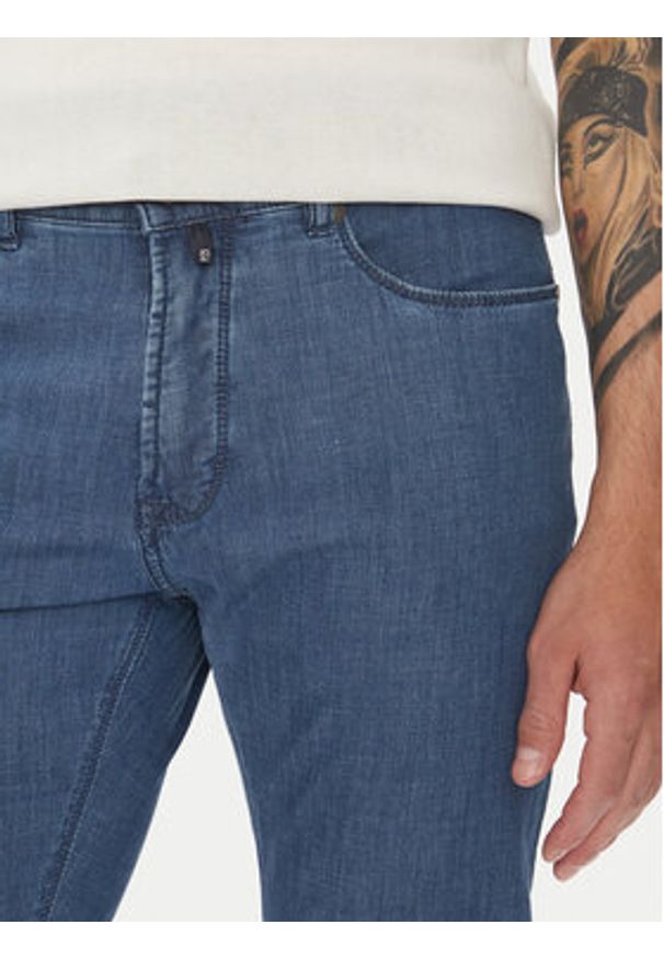 Pierre Cardin Jeansy C7 34506.7770 Niebieski Slim Fit. Kolor: niebieski