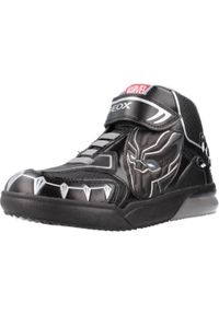 Geox - Buty GEOX J GRAYJAY B. Czarny. Kolor: czarny. Materiał: syntetyk, tkanina. Sport: turystyka piesza