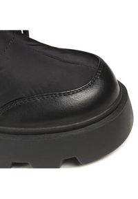 DeeZee Botki H2001-01 Czarny. Kolor: czarny. Materiał: materiał #6