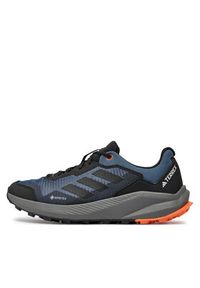 Adidas - adidas Buty do biegania Terrex Trail Rider GORE-TEX Trail Running HQ1234 Niebieski. Kolor: niebieski. Materiał: materiał, mesh. Technologia: Gore-Tex. Model: Adidas Terrex. Sport: bieganie