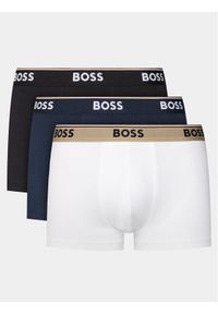 BOSS - Boss Komplet 3 par bokserek 50514928 Kolorowy. Materiał: bawełna. Wzór: kolorowy #1