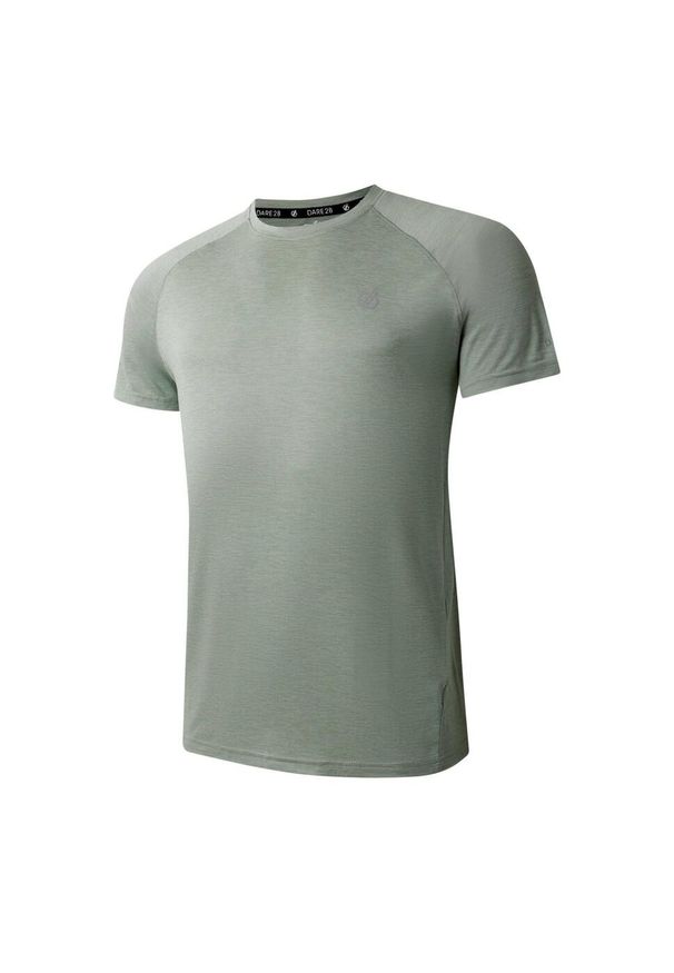 DARE 2B - T-shirt Męski Melanżowy Persist. Kolor: szary. Wzór: melanż