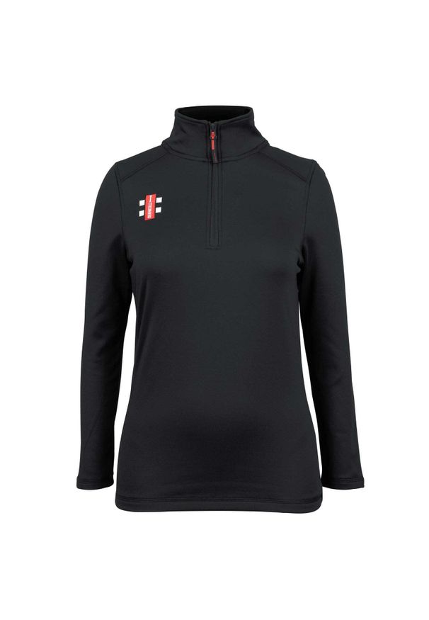 GRAY-NICOLLS - Damski polar Gray-Nicolls Thermo Storm. Kolor: czarny. Materiał: polar. Sport: fitness