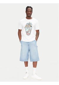 Jack & Jones - Jack&Jones T-Shirt Eljah 12268472 Biały Relaxed Fit. Kolor: biały. Materiał: bawełna #3