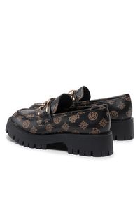 Guess Loafersy Ilary FL7ILR FAL14 Czarny. Kolor: czarny. Materiał: skóra