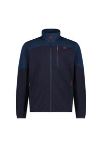 Bluza męska turystyczna CMP 35H7707. Kolor: niebieski. Styl: sportowy. Sport: turystyka piesza #1