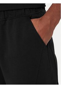 Kappa Spodnie dresowe 362364W Czarny Regular Fit. Kolor: czarny. Materiał: syntetyk #4