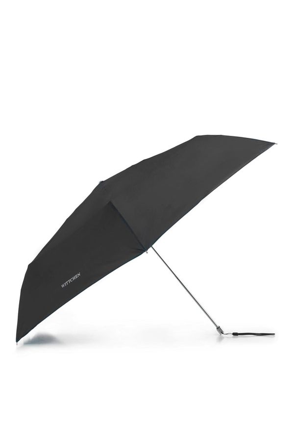Wittchen - Parasol manualny mały. Kolor: czarny. Materiał: materiał, poliester