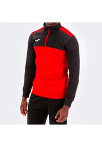 Bluza do piłki nożnej męska Joma Winner. Kolor: czerwony, wielokolorowy, czarny. Wzór: haft. Sport: piłka nożna