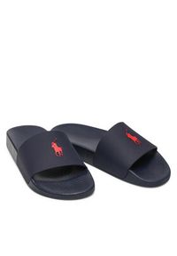 Polo Ralph Lauren Klapki Polo Slide 809852071002 Granatowy. Kolor: niebieski #3