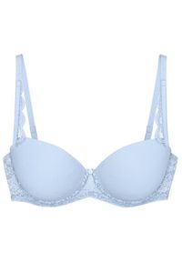 Triumph Biustonosz z fiszbiną Amourette 10214770 Błękitny. Kolor: niebieski. Materiał: syntetyk