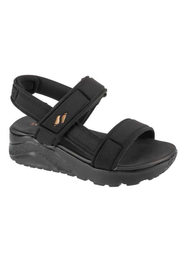 skechers - Sandały dziewczęce, Uno Lite Sandal - Sunny Stand. Kolor: czarny
