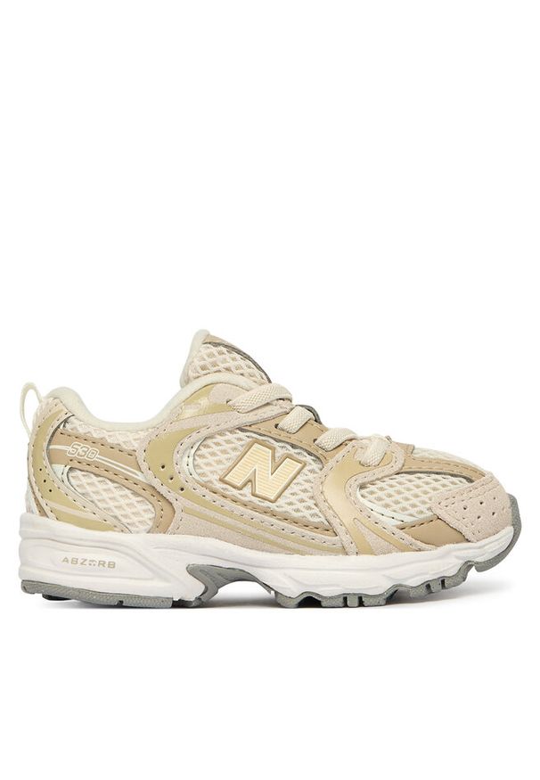 Sneakersy New Balance. Kolor: beżowy