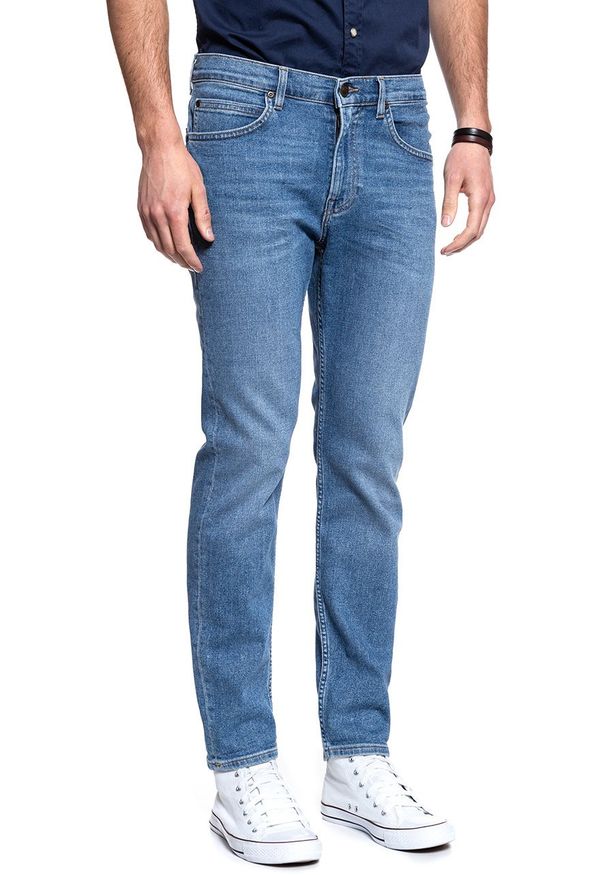 Lee - LEE SPODNIE MĘSKIE RIDER CROPPED FRESH BLUE L75GDIAL 112120876