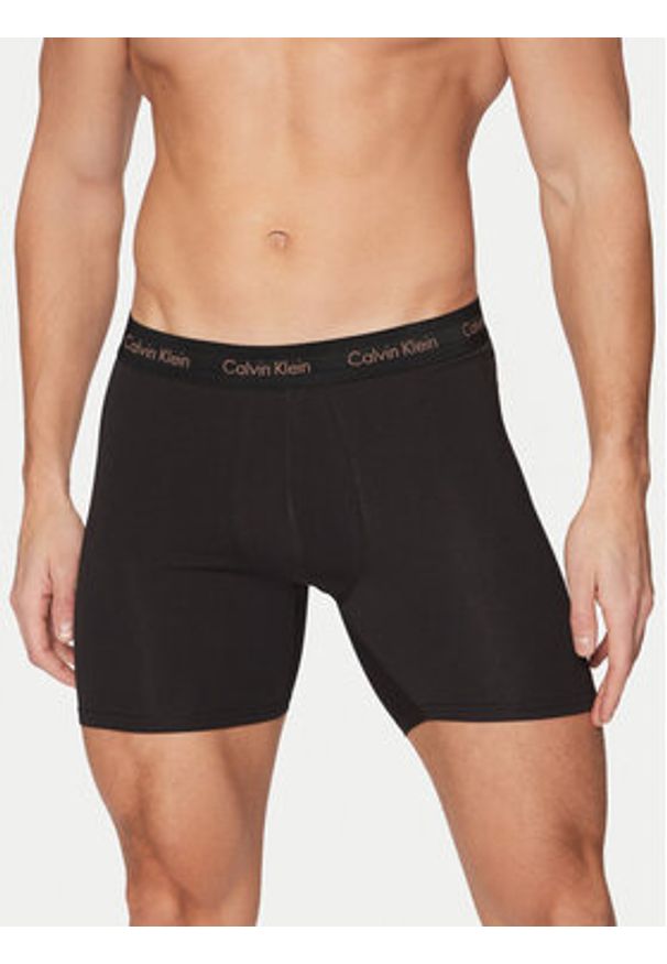 Calvin Klein Underwear Komplet 3 par bokserek 000NB1770A Czarny. Kolor: czarny. Materiał: bawełna
