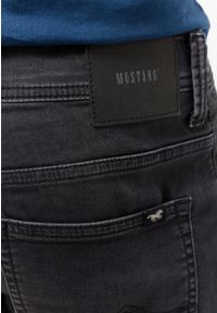 Mustang - MĘSKIE SZORTY MUSTANG Chicago Shorts Z Denim Black 1015693 4000 881. Materiał: denim #6