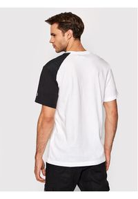 Champion T-Shirt Patchwork 216558 Biały Regular Fit. Kolor: biały. Materiał: bawełna #3