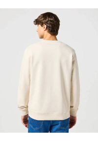 Wrangler - MESKA BLUZA WRANGLER CREWNECK SWEATSHIRT VINTAGE WHITE 112357365. Styl: vintage #3