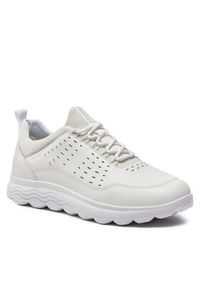 Geox Sneakersy U Spherica U45BYC 00043 C1000 Biały. Kolor: biały. Materiał: skóra #4
