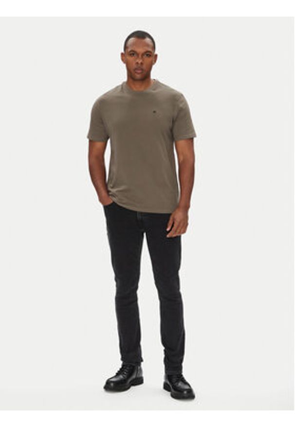 Calvin Klein Jeans Jeansy LV04RB722G Czarny Skinny Fit. Kolor: czarny
