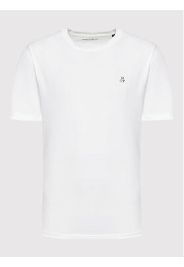 Marc O'Polo T-Shirt B21 2012 51054 Biały Regular Fit. Typ kołnierza: polo. Kolor: biały. Materiał: bawełna