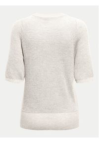 only - ONLY Sweter Lecia 15339541 Beżowy Regular Fit. Kolor: beżowy. Materiał: wiskoza #4