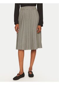 Rinascimento Spódnica plisowana CFC0121855003 Szary Regular Fit. Kolor: szary. Materiał: syntetyk, wiskoza #1