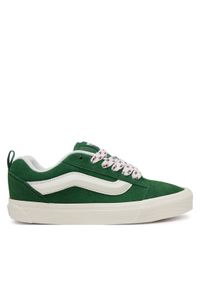 Vans Tenisówki Knu Skool VN000D6ZBR11 Zielony. Kolor: zielony. Materiał: skóra, zamsz