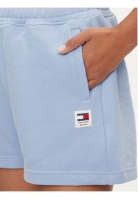 Tommy Jeans Szorty sportowe New Cls DW0DW17772 Błękitny Relaxed Fit. Kolor: niebieski. Materiał: bawełna #4