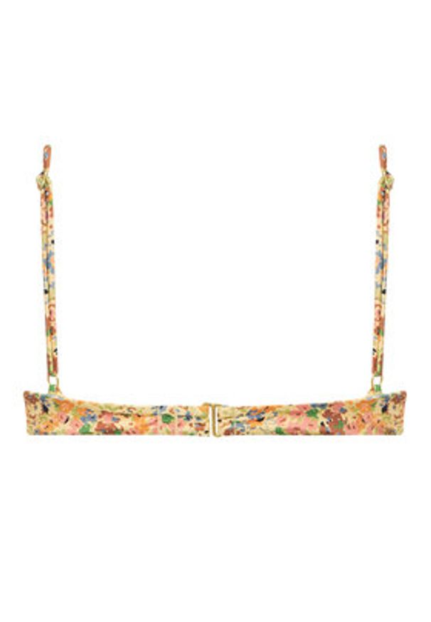 RVCA Góra od bikini 23O151501 Żółty. Kolor: żółty. Materiał: syntetyk