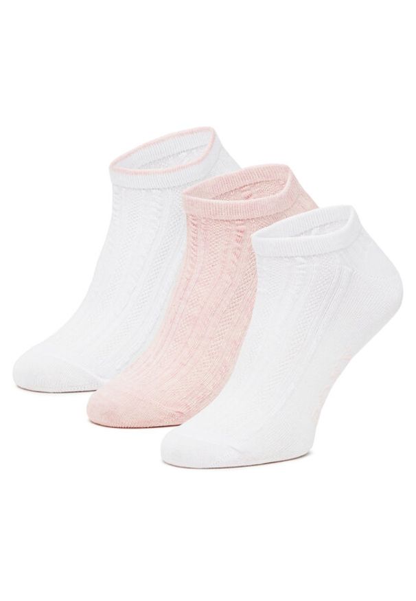 Roxy Stopki AS_ROXY_07S_SS25 (3-PACK) Biały. Kolor: biały. Materiał: materiał, bawełna