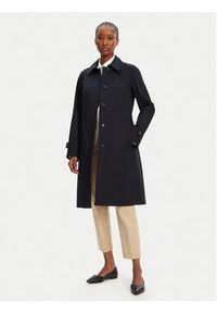 BOSS Płaszcz przejściowy Calexis 50543189 Granatowy Regular Fit. Kolor: niebieski. Materiał: bawełna #4