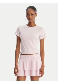 Juicy Couture T-Shirt Baby JCWCT126317 Różowy Slim Fit. Kolor: różowy #1