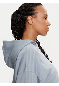 Adidas - adidas Bluza ALL SZN French Terry 3-Stripes IY6847 Niebieski Regular Fit. Kolor: niebieski. Materiał: bawełna #5