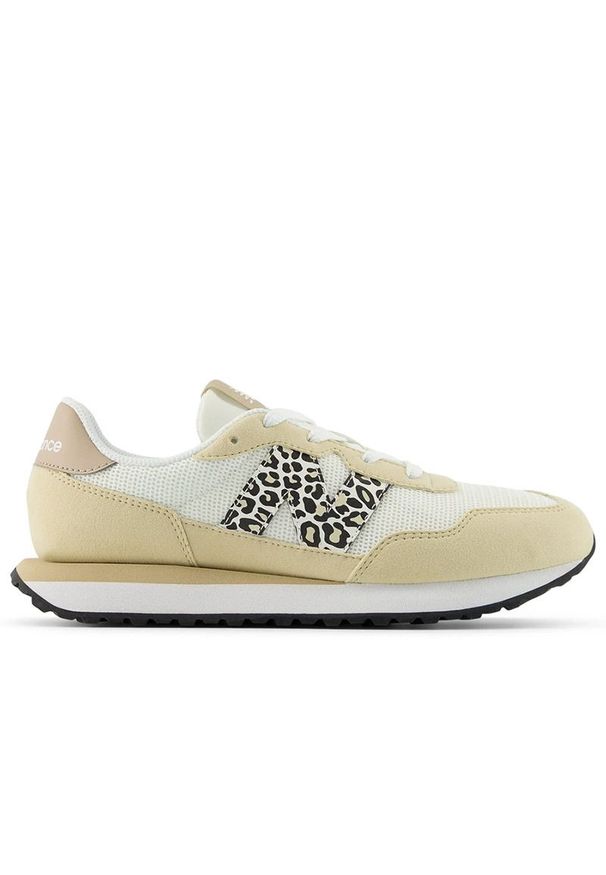 Buty młodzieżowe New Balance G2371F0 – beżowe. Kolor: beżowy. Materiał: materiał, zamsz, syntetyk, guma, skóra. Szerokość cholewki: normalna