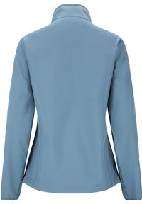 Softshell damski Whistler Lango. Kolor: niebieski. Materiał: softshell. Sport: turystyka piesza #2