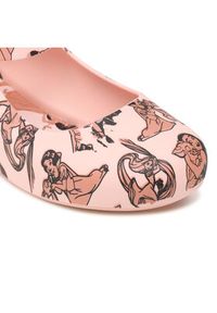 melissa - Melissa Półbuty Mini Melissa Dora + Disney Princess 33501 Różowy. Kolor: różowy. Wzór: motyw z bajki