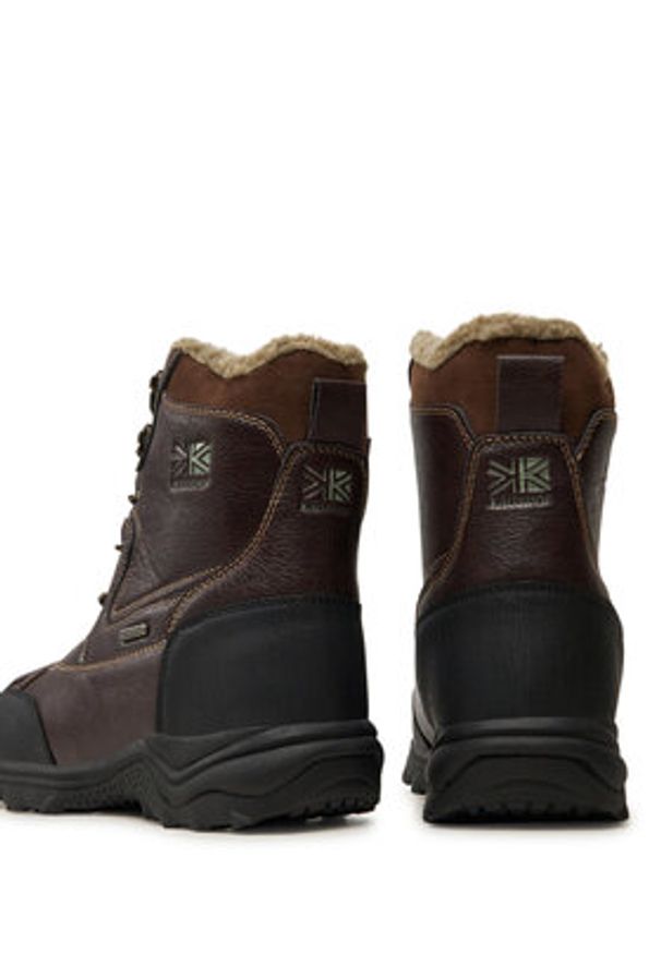 Karrimor Śniegowce Snow Casual 3 K815 Brązowy. Okazja: na co dzień. Kolor: brązowy. Materiał: skóra. Styl: casual