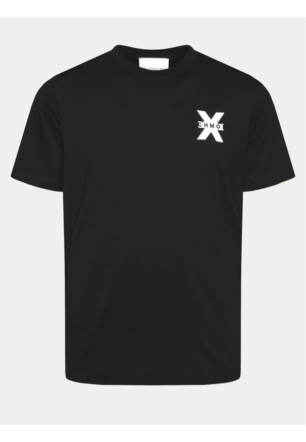 Richmond X T-Shirt Sween UMP24057TS Czarny Regular Fit. Kolor: czarny. Materiał: bawełna