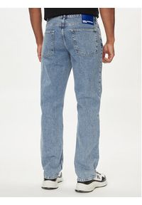 Karl Lagerfeld Jeans Jeansy 241D1108 Niebieski Straight Fit. Kolor: niebieski