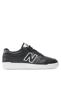 New Balance Sneakersy BB480LBT Czarny. Kolor: czarny. Materiał: skóra #1