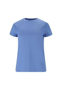 ENDURANCE - Damski jersey Athlecia Almi. Kolor: niebieski. Materiał: jersey. Sport: fitness, bieganie