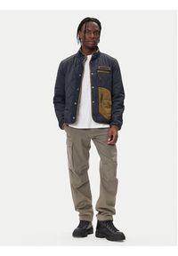 Aeronautica Militare Kurtka przejściowa 252AB3009UCT04211 Granatowy Regular Fit. Kolor: niebieski. Materiał: syntetyk #4