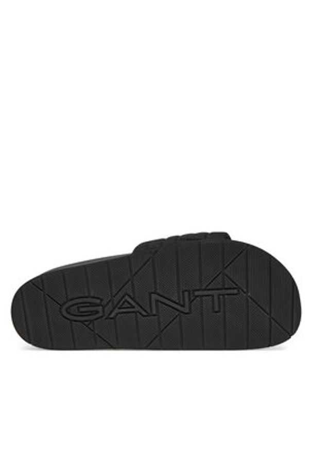 GANT - Gant Klapki 30507939 Czarny. Kolor: czarny. Materiał: materiał