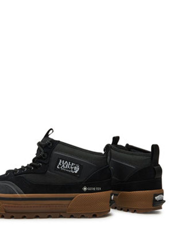 Vans Sneakersy Mte Half Cab GORE-TEX VN000CVMB9M1 Czarny. Kolor: czarny. Materiał: skóra, zamsz. Technologia: Gore-Tex