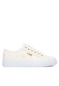 Guess Sneakersy FLTJ10 FAL12 Kremowy. Kolor: kremowy. Materiał: skóra #1