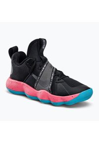 Buty do siatkówki Nike React Hyperset SE. Kolor: wielokolorowy, różowy, czarny. Sport: siatkówka