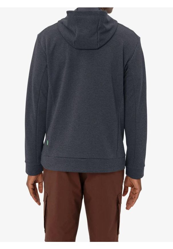 Bluza polarowa męska Vaude Neyland Hiking Hoody. Kolor: czarny. Materiał: polar