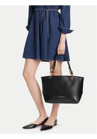 Love Moschino - LOVE MOSCHINO Torebka JC4074PP1NLF0000 Czarny. Kolor: czarny. Materiał: skórzane #4